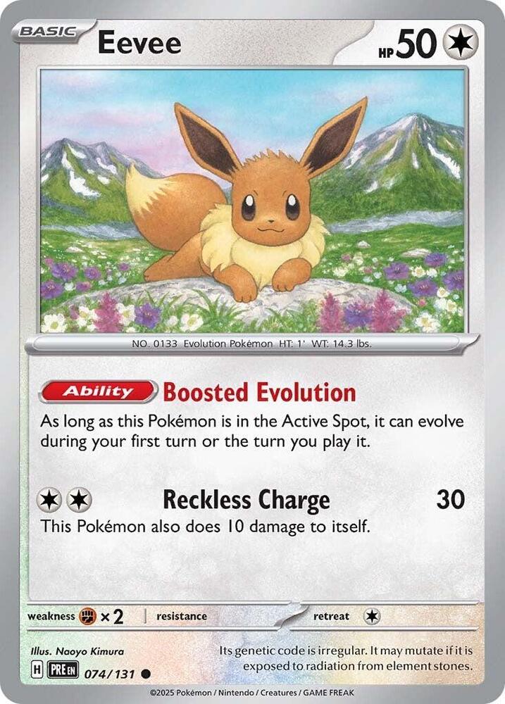Eevee (074/131) [Scarlet & Violet: Prismatic Evolutions] | Fandemonia Ltd