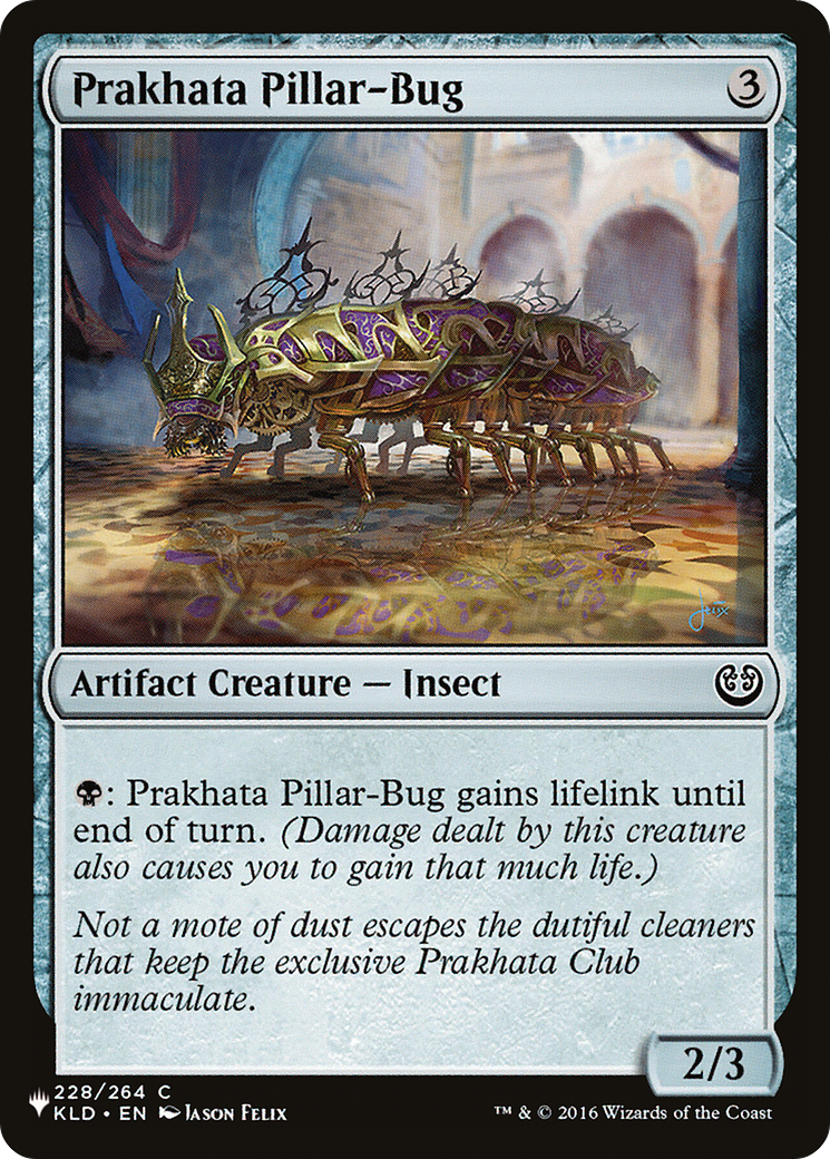 Prakhata Pillar-Bug [The List] | Fandemonia Ltd