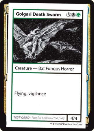 Golgari Death Swarm (2021 Edition) [Mystery Booster Playtest Cards] | Fandemonia Ltd