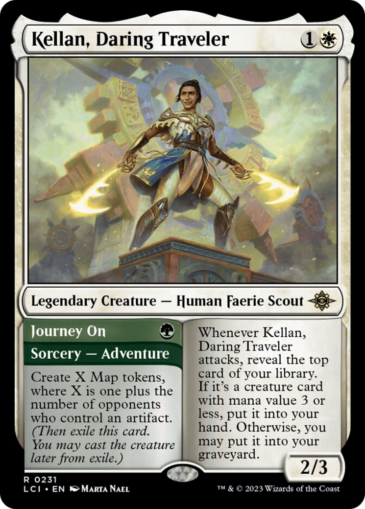 Kellan, Daring Traveler [The Lost Caverns of Ixalan] | Fandemonia Ltd