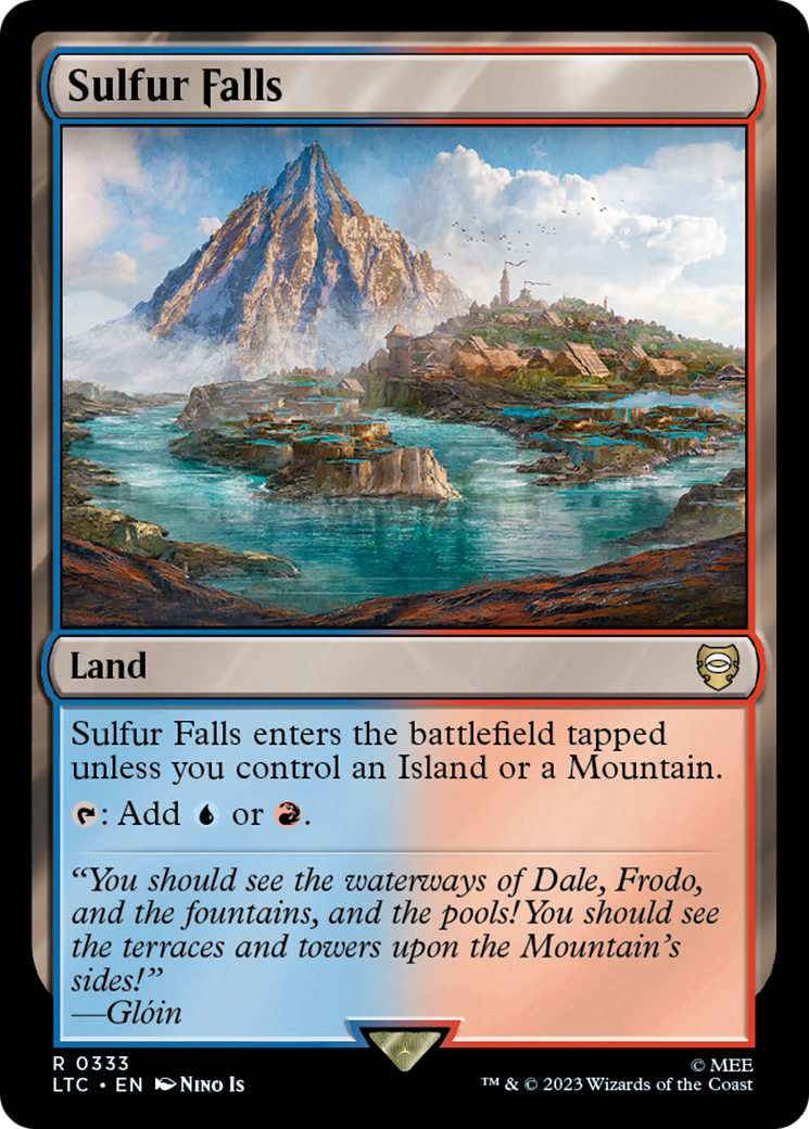 Sulfur Falls [The Lord of the Rings: Tales of Middle-Earth Commander] | Fandemonia Ltd