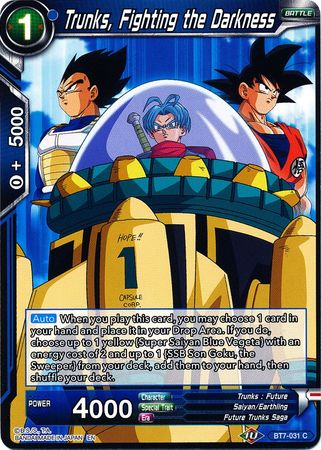 Trunks, Fighting the Darkness (BT7-031) [Assault of the Saiyans] | Fandemonia Ltd