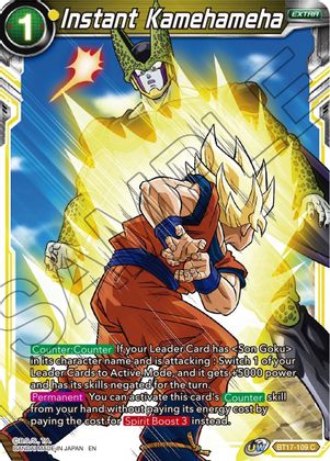 Instant Kamehameha (BT17-109) [Ultimate Squad] | Fandemonia Ltd