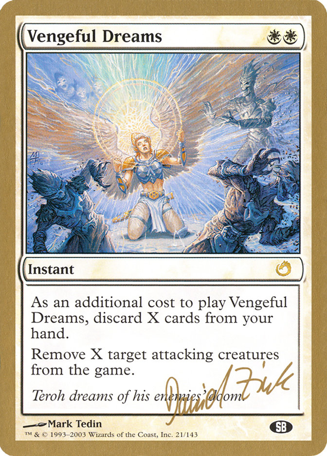 Vengeful Dreams (Daniel Zink) (SB) [World Championship Decks 2003] | Fandemonia Ltd