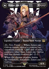 Zenos yae Galvus // Shinryu, Transcendent Rival (Borderless) [FINAL FANTASY] | Fandemonia Ltd