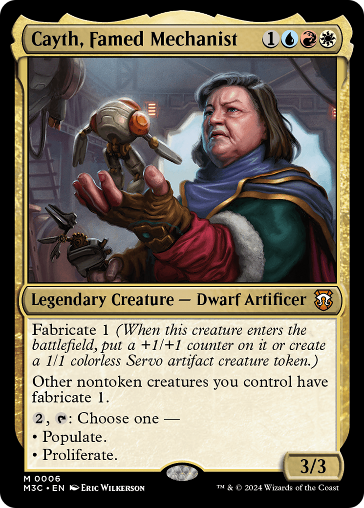 Cayth, Famed Mechanist [Modern Horizons 3 Commander] | Fandemonia Ltd