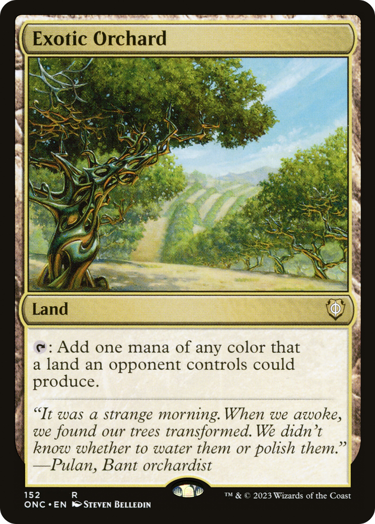 Exotic Orchard [Phyrexia: All Will Be One Commander] | Fandemonia Ltd