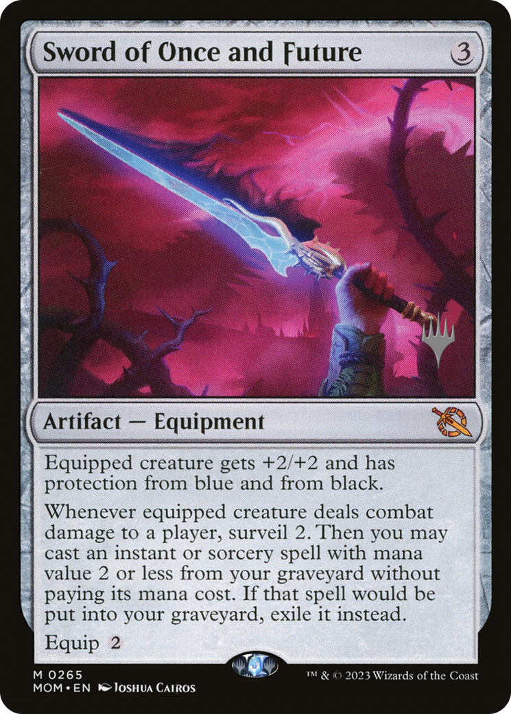 Sword of Once and Future (Promo Pack) [March of the Machine Promos] | Fandemonia Ltd