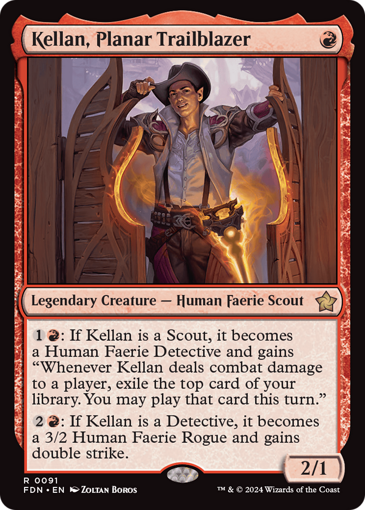 Kellan, Planar Trailblazer [Foundations] | Fandemonia Ltd