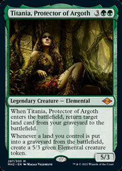Titania, Protector of Argoth (Foil Etched) [Modern Horizons 2] | Fandemonia Ltd
