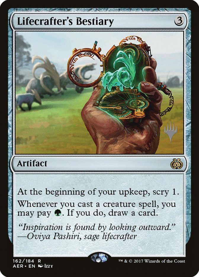 Lifecrafter's Bestiary (Promo Pack) [Aether Revolt Promos] | Fandemonia Ltd