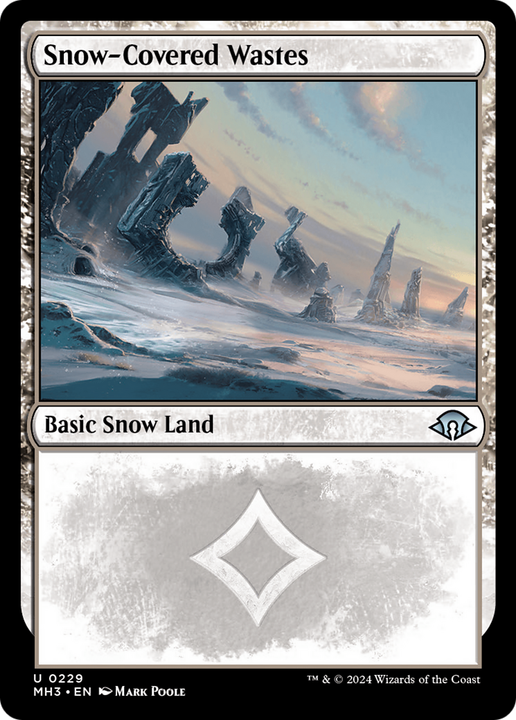 Snow-Covered Wastes (0229) [Modern Horizons 3] | Fandemonia Ltd