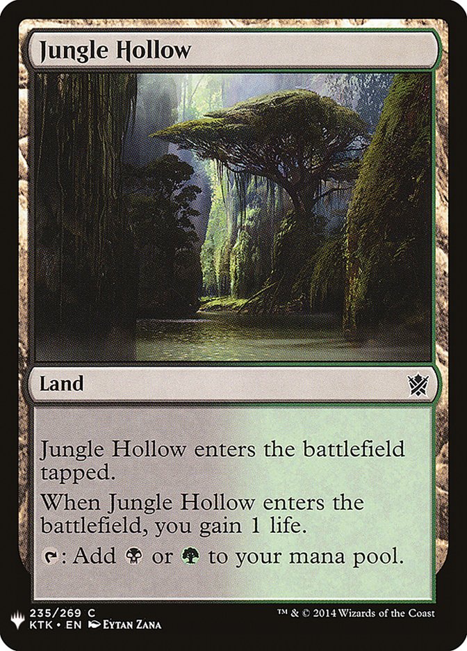 Jungle Hollow [Mystery Booster] | Fandemonia Ltd
