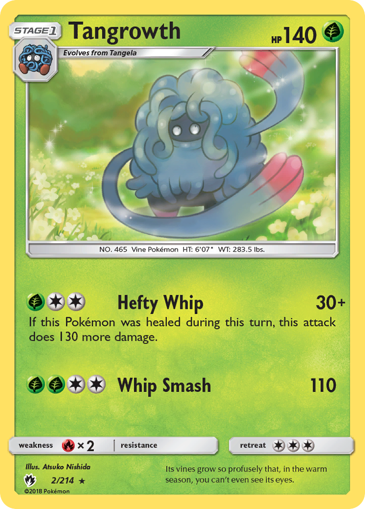 Tangrowth (2/214) [Sun & Moon: Lost Thunder] | Fandemonia Ltd