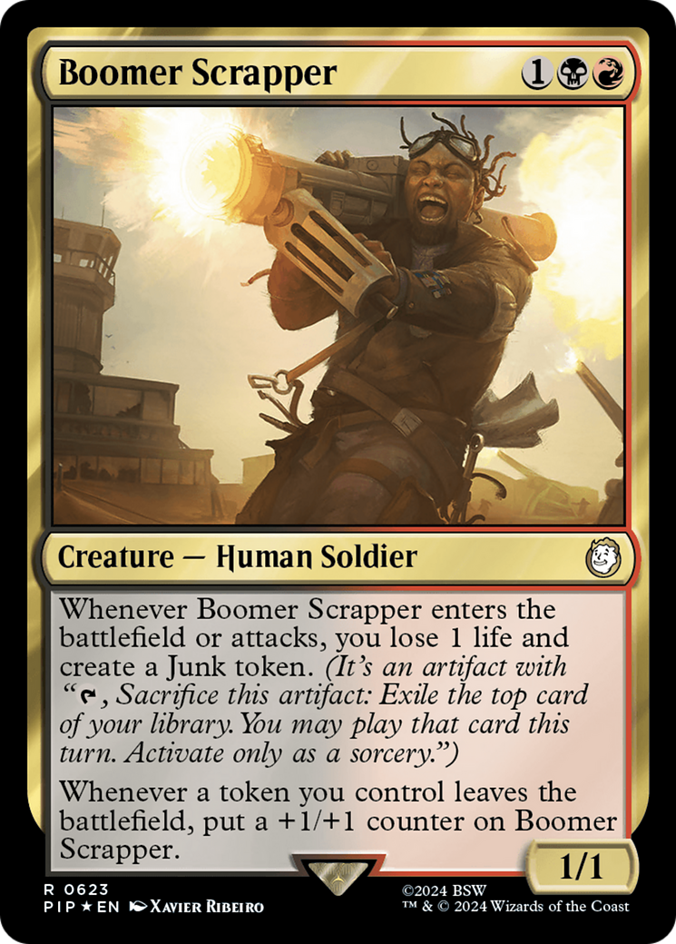 Boomer Scrapper (Surge Foil) [Fallout] | Fandemonia Ltd
