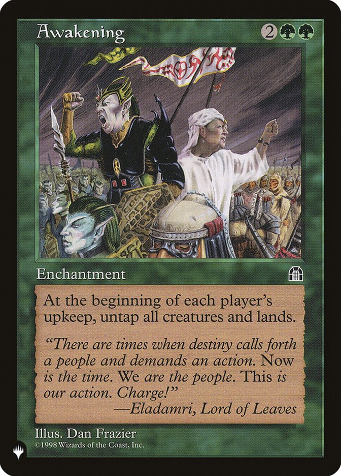 Awakening [The List] | Fandemonia Ltd