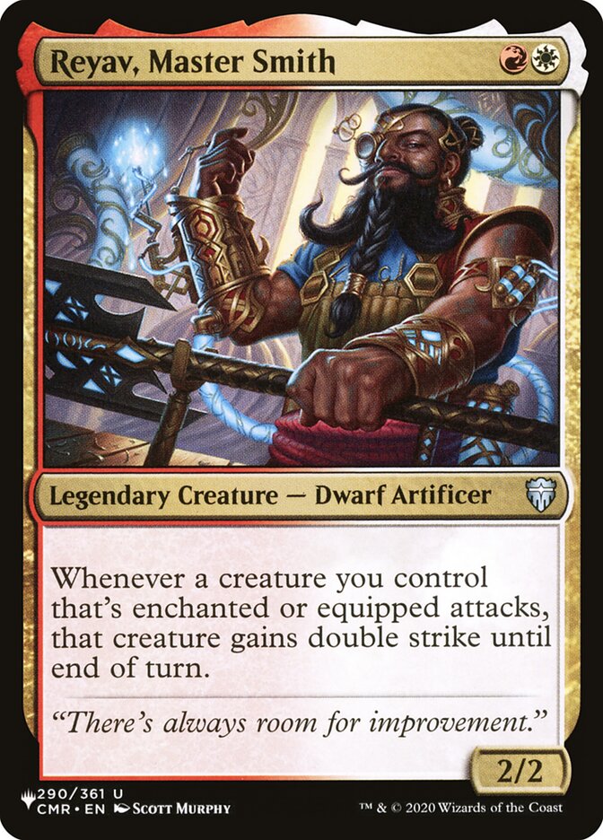 Reyav, Master Smith [The List] | Fandemonia Ltd