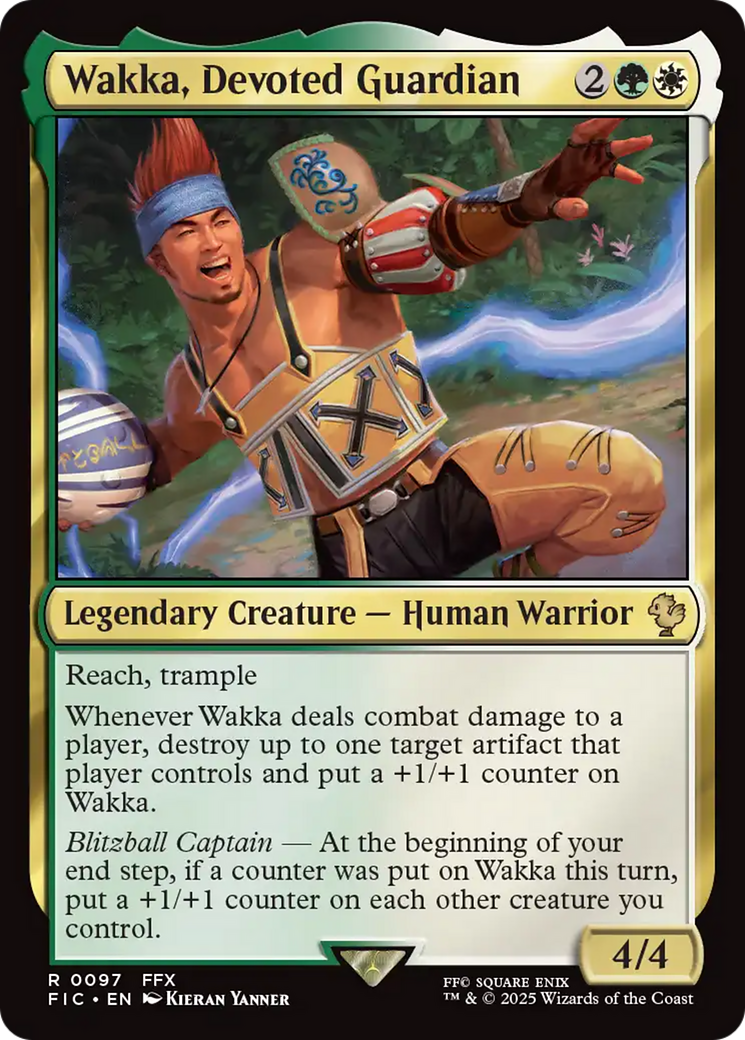 Wakka, Devoted Guardian [FINAL FANTASY Commander] | Fandemonia Ltd