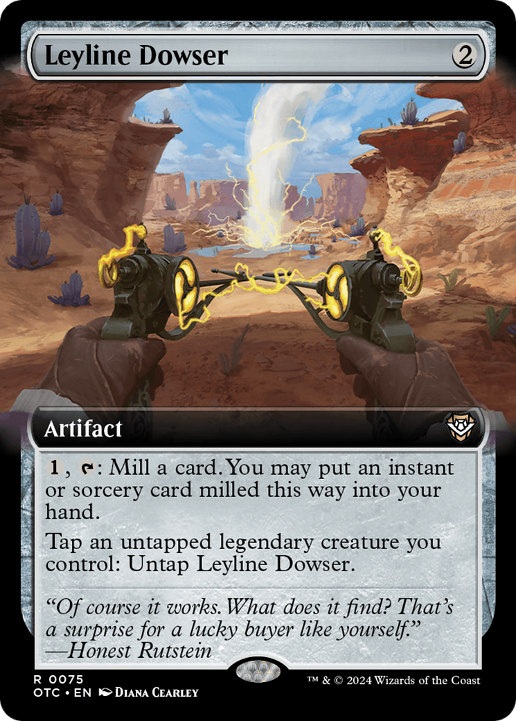 Leyline Dowser (Extended Art) [Outlaws of Thunder Junction Commander] | Fandemonia Ltd