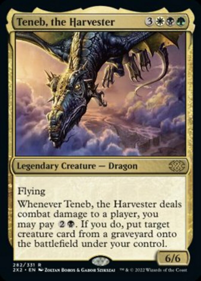 Teneb, the Harvester [Double Masters 2022] | Fandemonia Ltd