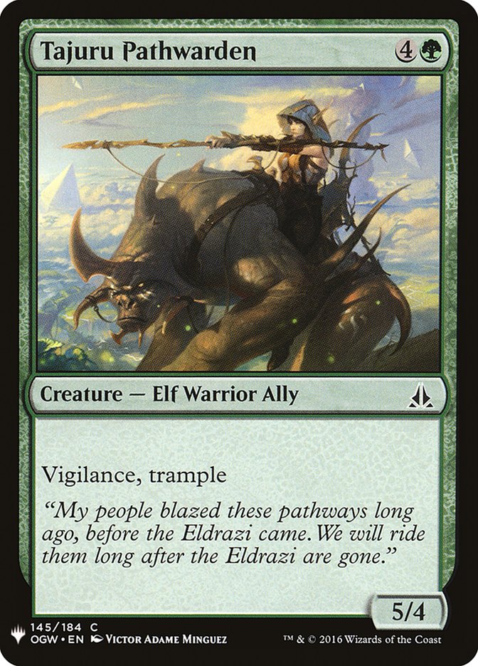 Tajuru Pathwarden [Mystery Booster] | Fandemonia Ltd