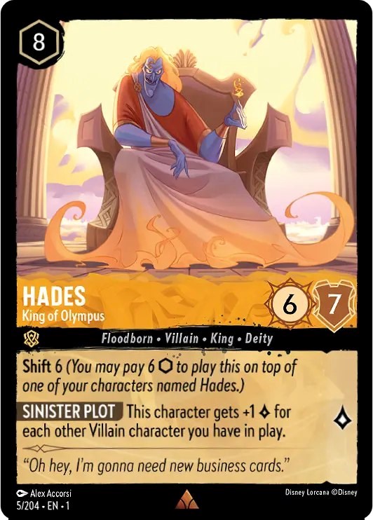 Hades - King of Olympus (5/204) [The First Chapter] | Fandemonia Ltd