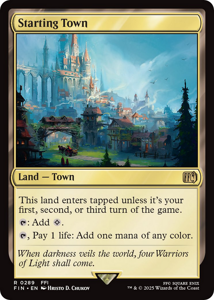 Starting Town [FINAL FANTASY] | Fandemonia Ltd