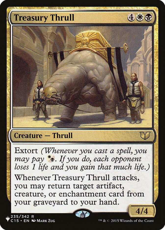 Treasury Thrull [The List] | Fandemonia Ltd