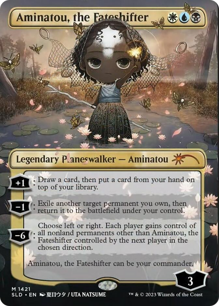 Aminatou, the Fateshifter (Rainbow Foil) [Secret Lair Drop Series] | Fandemonia Ltd