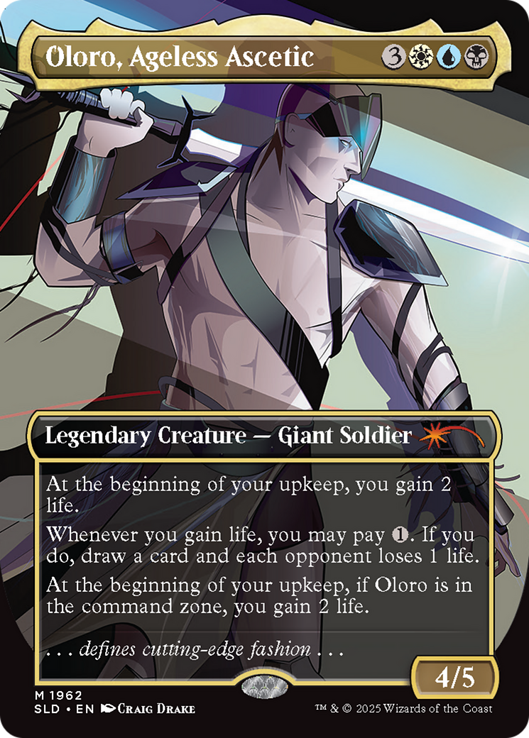 Oloro, Ageless Ascetic (Rainbow Foil) [Secret Lair Drop Series] | Fandemonia Ltd