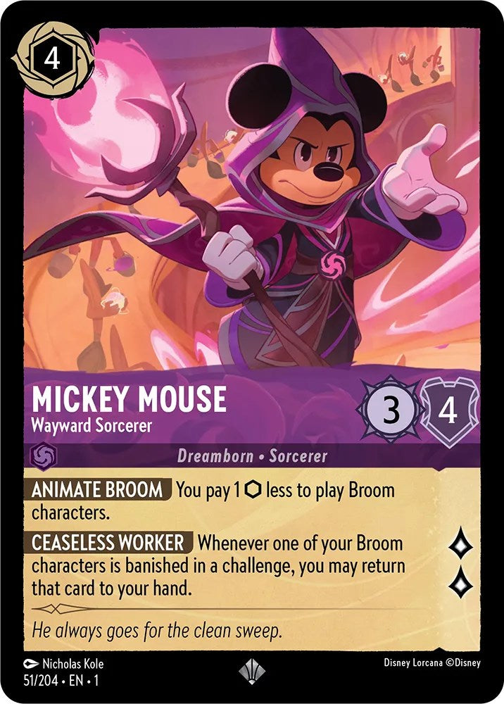 Mickey Mouse - Wayward Sorcerer (51/204) [The First Chapter] | Fandemonia Ltd