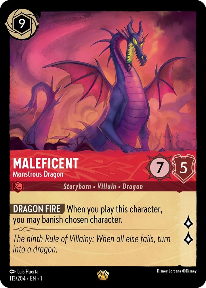 Maleficent - Monstrous Dragon (113/204) [The First Chapter] | Fandemonia Ltd