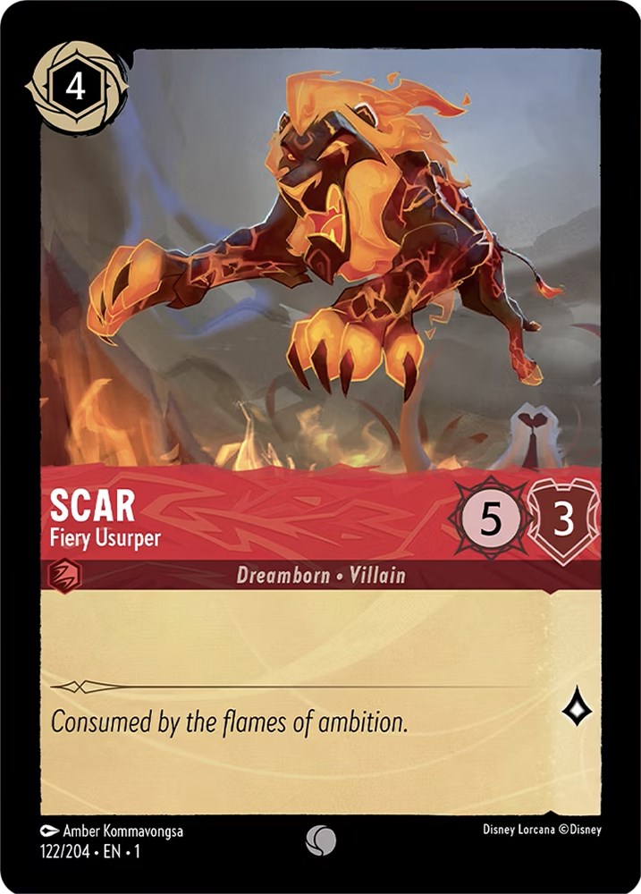 Scar - Fiery Usurper (122/204) [The First Chapter] | Fandemonia Ltd