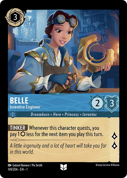 Belle - Inventive Engineer (141/204) [The First Chapter] | Fandemonia Ltd