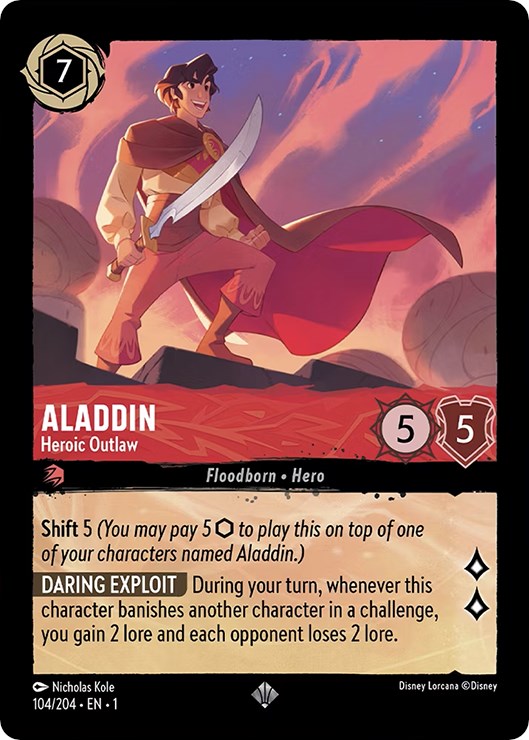 Aladdin - Heroic Outlaw (104/204) [The First Chapter] | Fandemonia Ltd