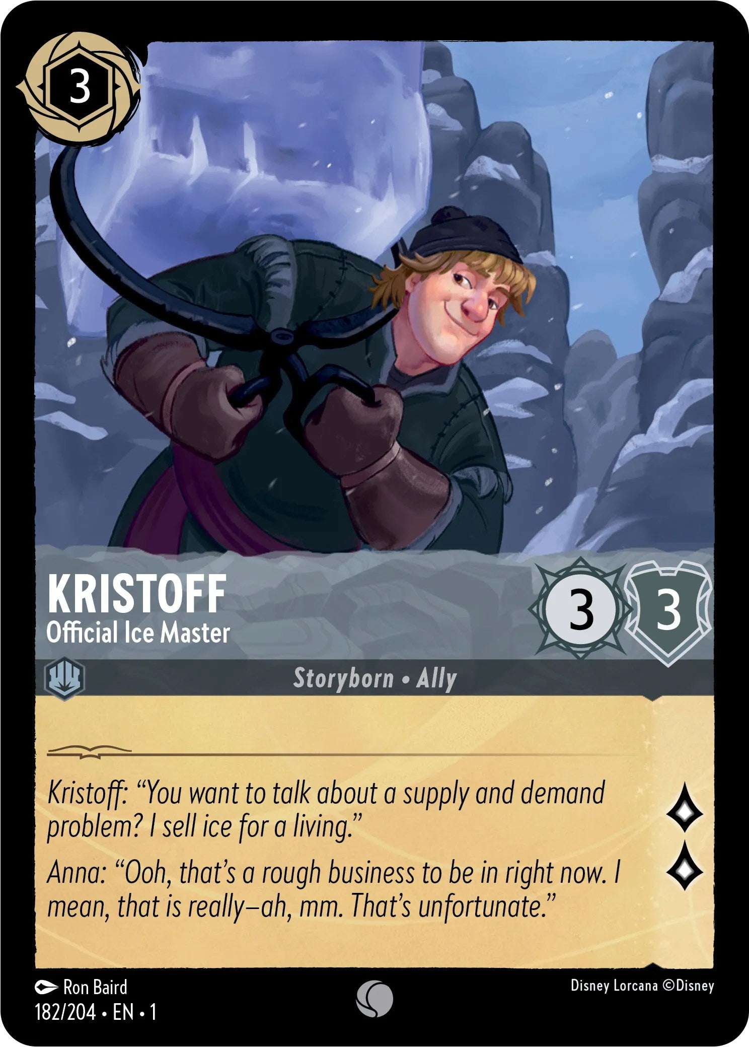 Kristoff - Official Ice Master (182/204) [The First Chapter] | Fandemonia Ltd