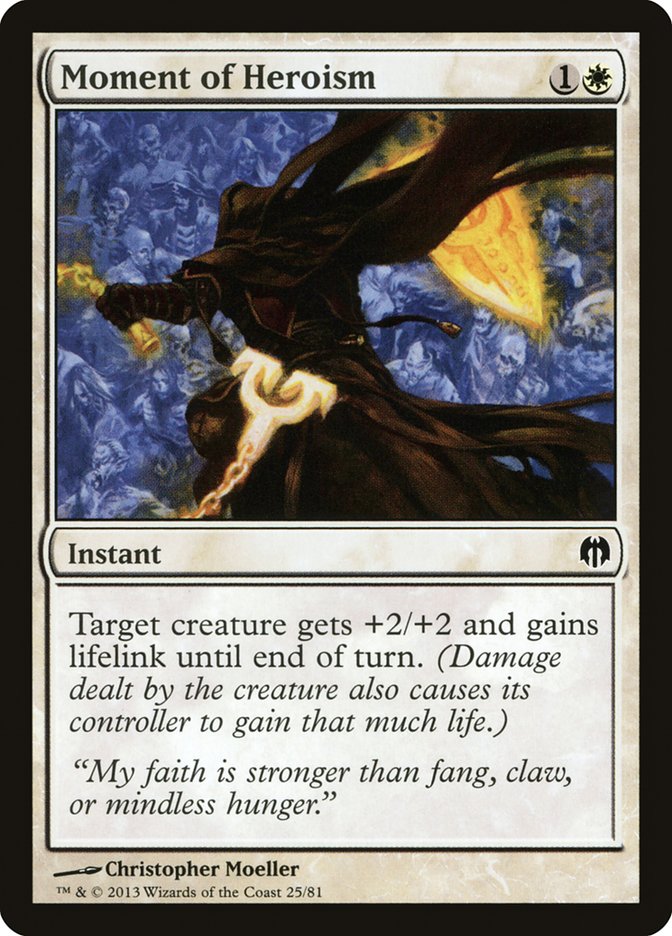 Moment of Heroism [Duel Decks: Heroes vs. Monsters] | Fandemonia Ltd