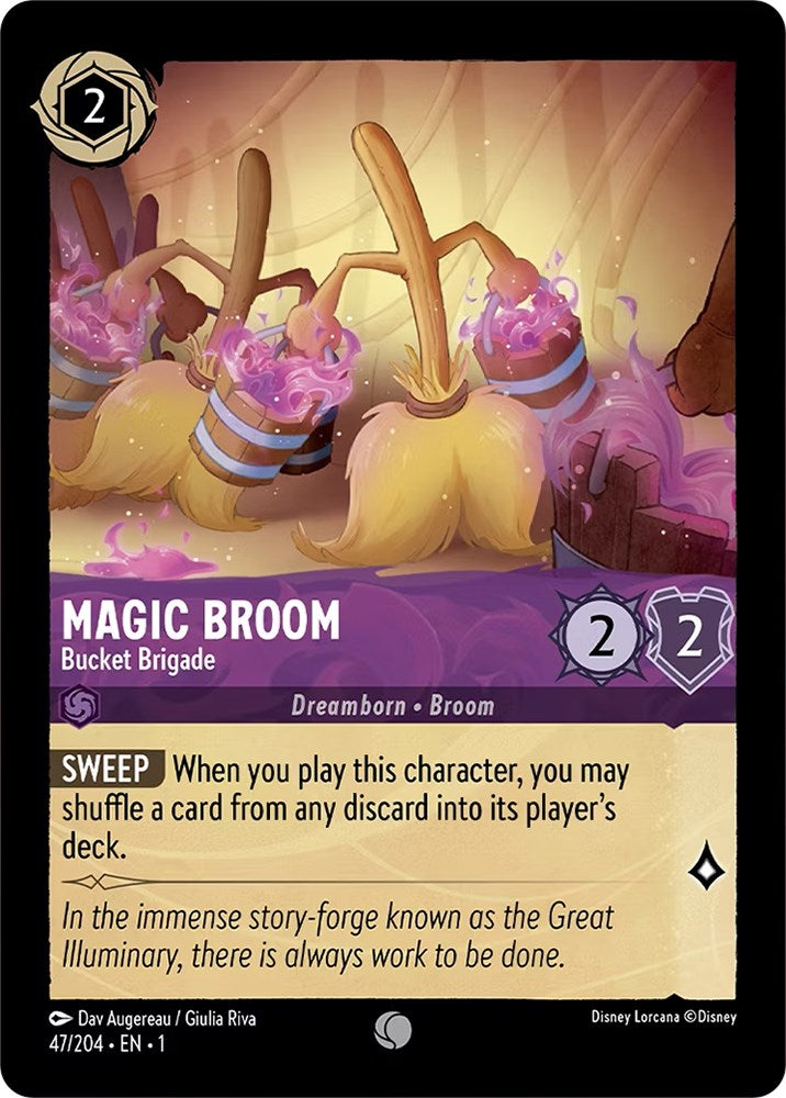 Magic Broom - Bucket Brigade (47/204) [The First Chapter] | Fandemonia Ltd
