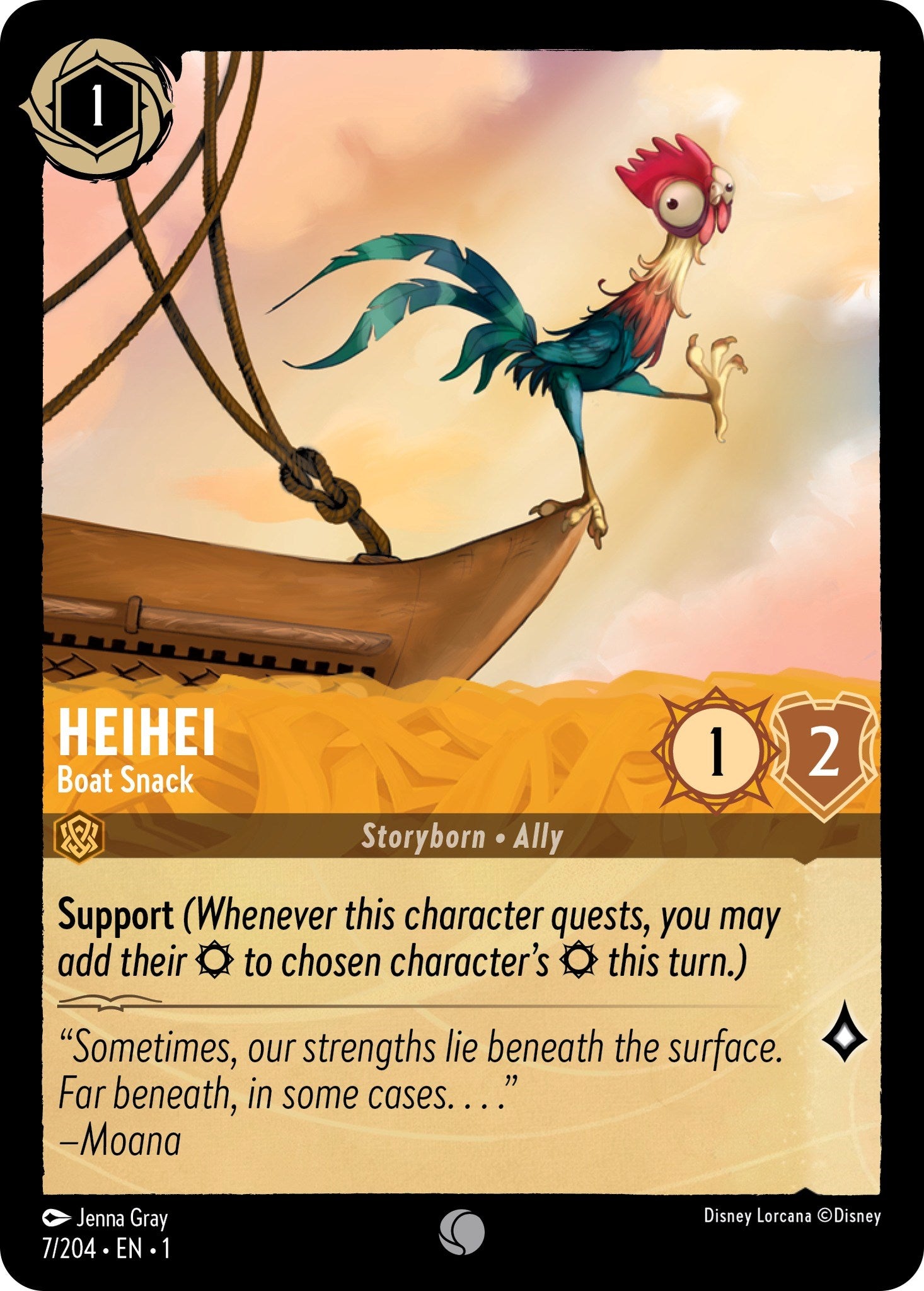 Heihei - Boat Snack (7/204) [The First Chapter] | Fandemonia Ltd