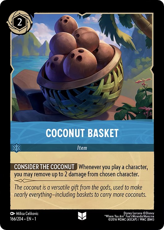 Coconut Basket (166/204) [The First Chapter] | Fandemonia Ltd