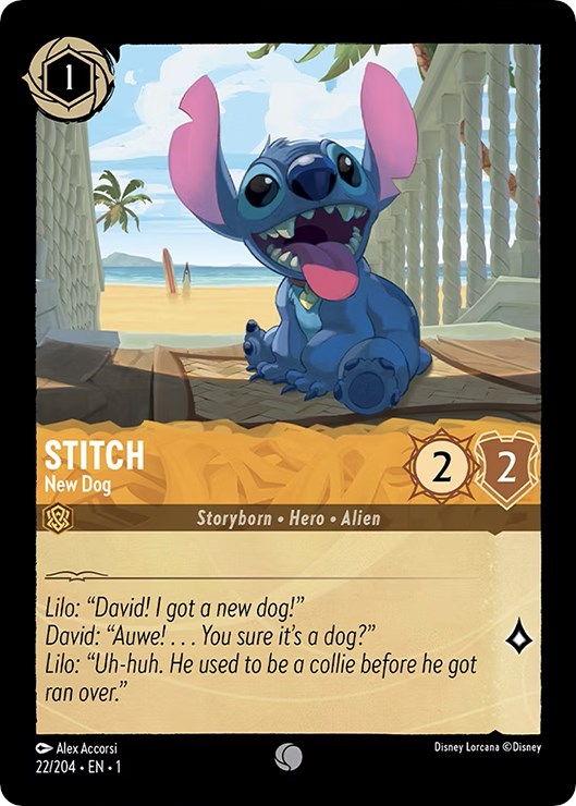 Stitch - New Dog (22/204) [The First Chapter] | Fandemonia Ltd