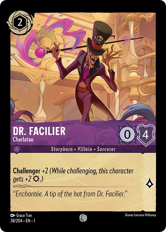 Dr. Facilier - Charlatan (38/204) [The First Chapter] | Fandemonia Ltd