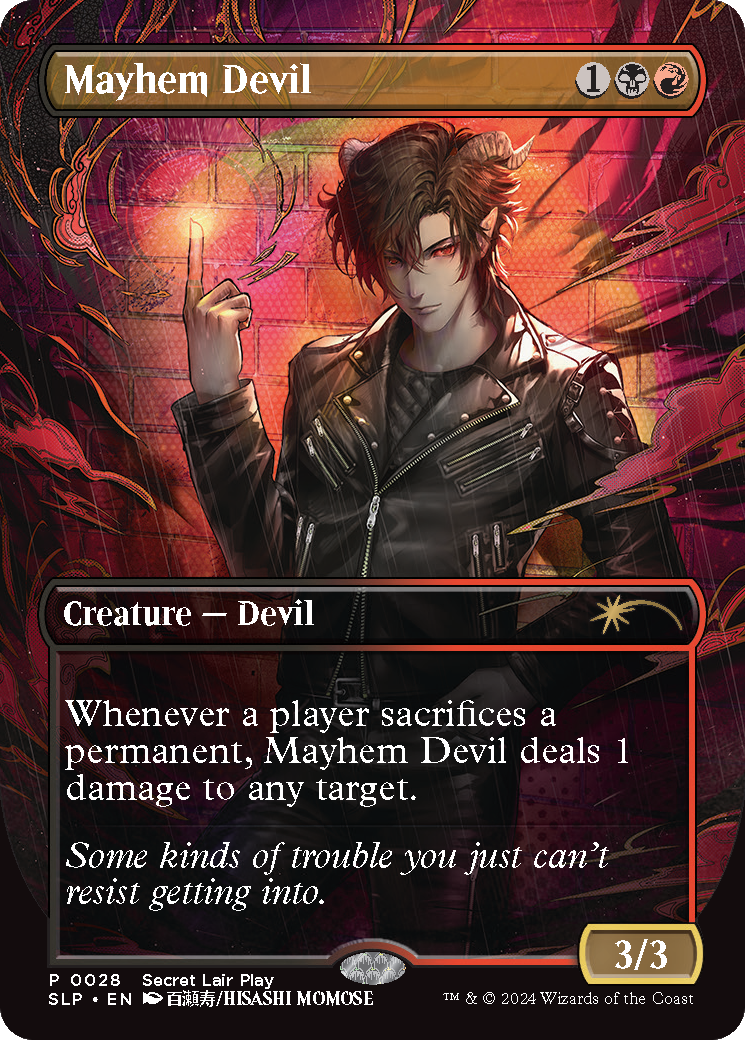 Mayhem Devil [Secret Lair Showdown] | Fandemonia Ltd