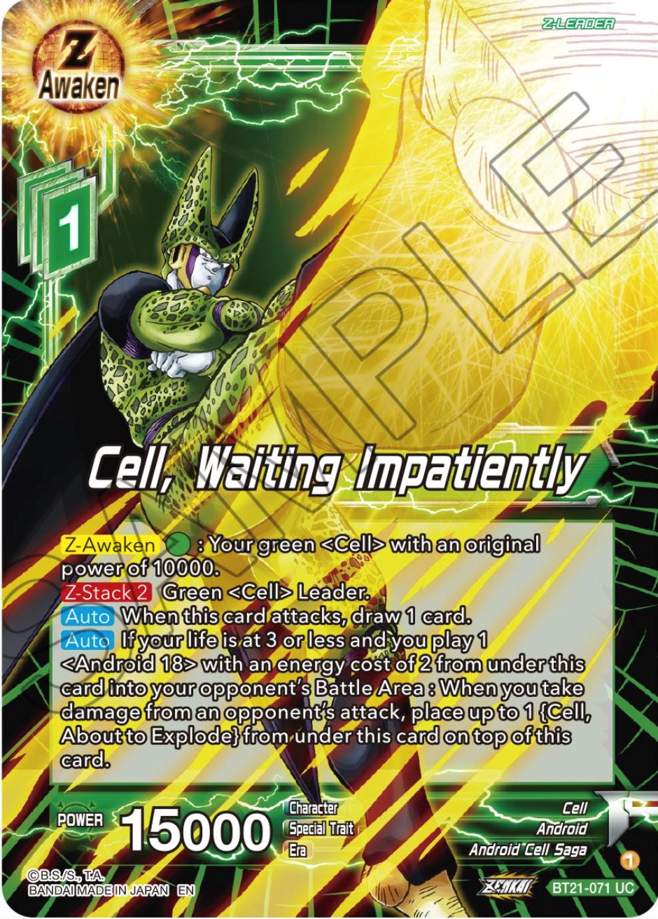 Cell, Waiting Impatiently (BT21-071) [Wild Resurgence] | Fandemonia Ltd