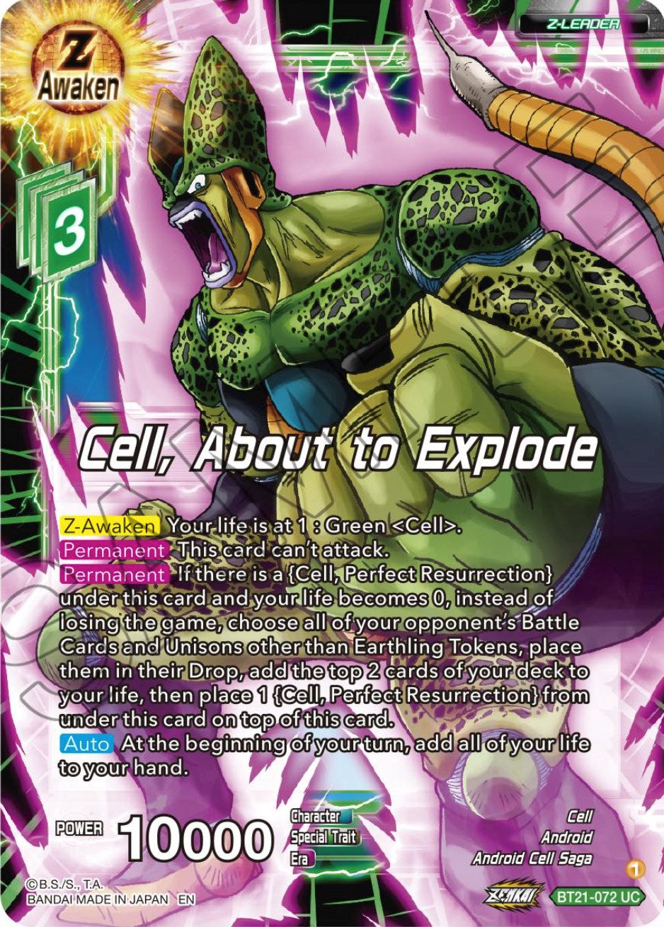 Cell, About to Explode (BT21-072) [Wild Resurgence] | Fandemonia Ltd