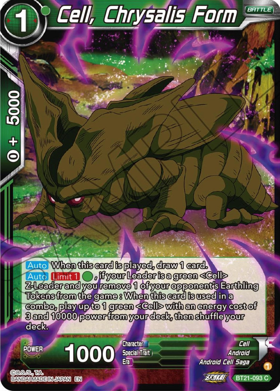 Cell, Chrysalis Form (BT21-093) [Wild Resurgence] | Fandemonia Ltd