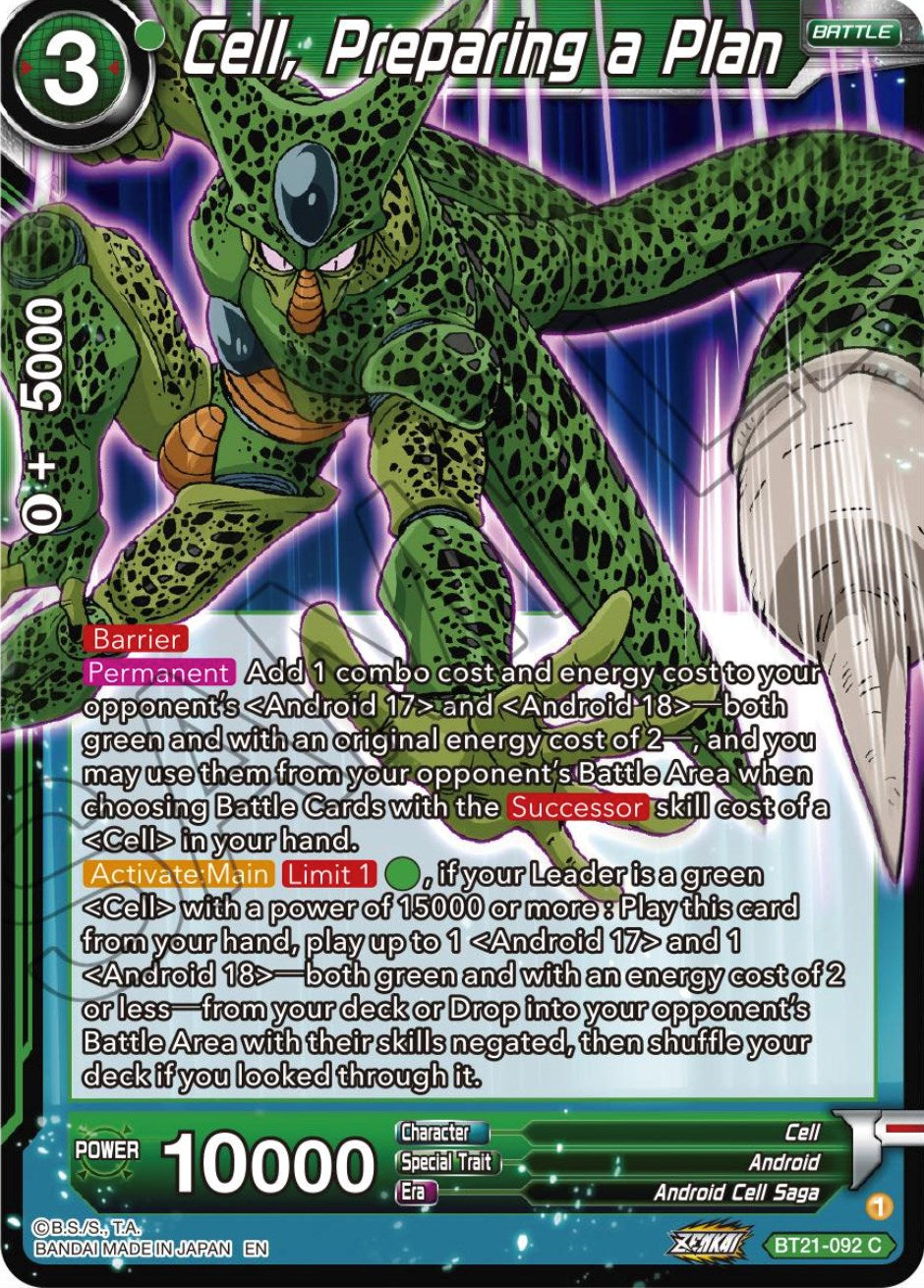 Cell, Preparing a Plan (BT21-092) [Wild Resurgence] | Fandemonia Ltd