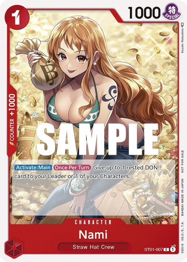 Nami (Tournament Pack Vol. 3) [Participant] [One Piece Promotion Cards] | Fandemonia Ltd