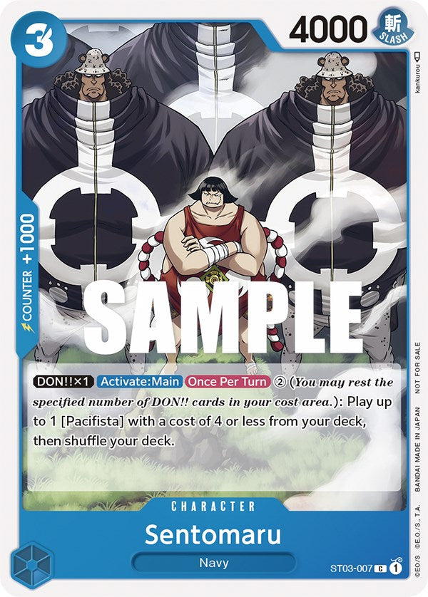 Sentomaru (Tournament Pack Vol. 3) [Participant] [One Piece Promotion Cards] | Fandemonia Ltd