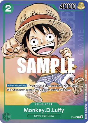 Monkey.D.Luffy (Anime Expo 2023) [One Piece Promotion Cards] | Fandemonia Ltd